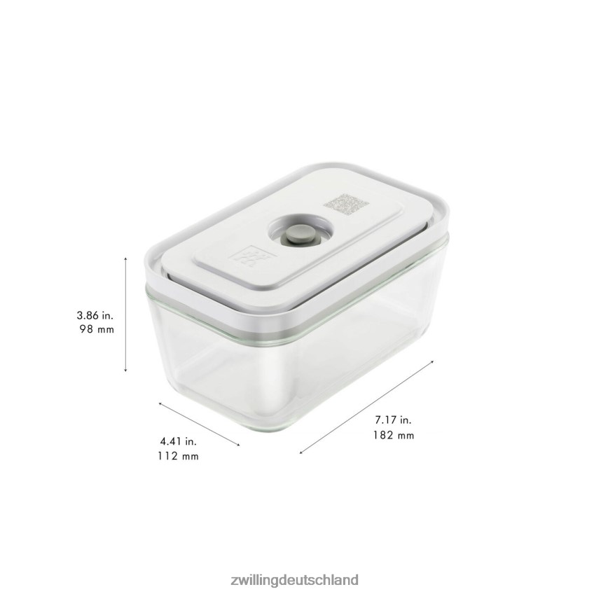 Küche Zwilling fresh & save s/m/l / 3-teiliges Vakuumbehälter-Set, grau 484N62451 - Zwilling Deutschland
