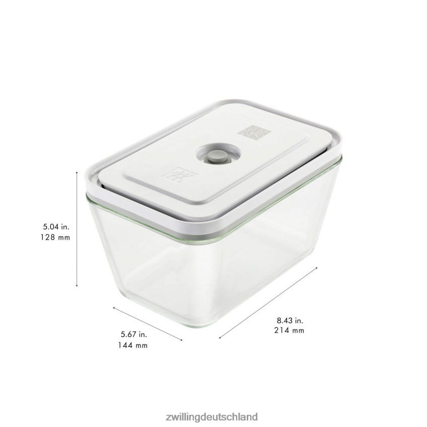Küche Zwilling fresh & save s/m/l / 3-teiliges Vakuumbehälter-Set, grau 484N62451 - Zwilling Deutschland