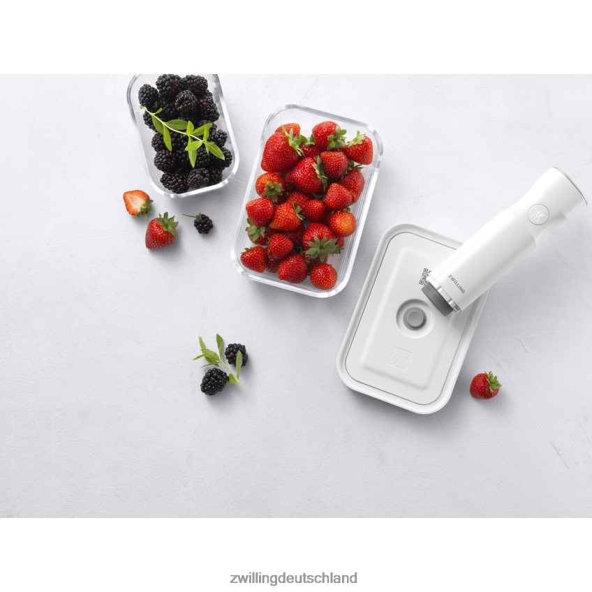 Küche Zwilling fresh & save s/m/l / 3-teiliges Vakuumbehälter-Set, grau 484N62451 - Zwilling Deutschland