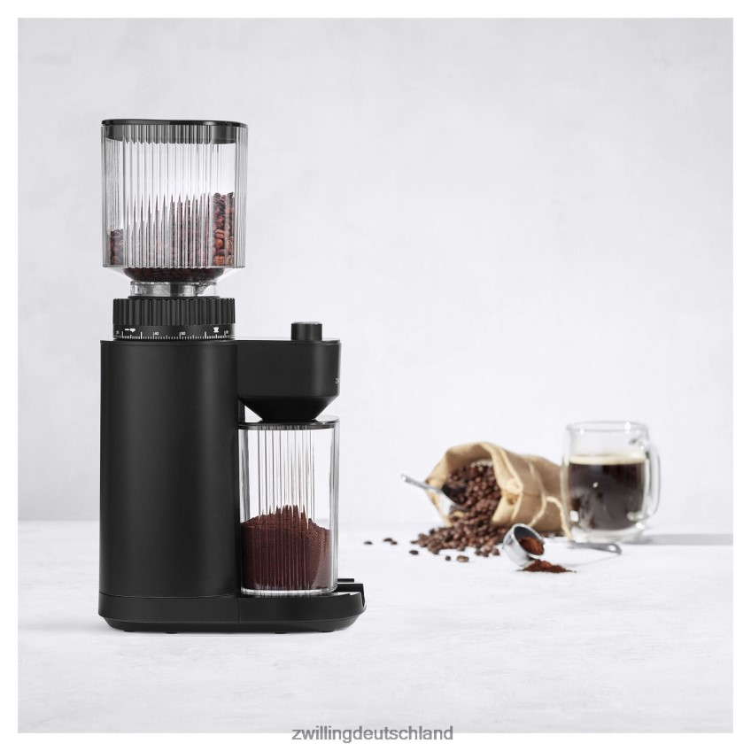 Küche Zwilling Enfinigy Kaffeemühle, schwarz matt 484N62554 - Zwilling Topfset
