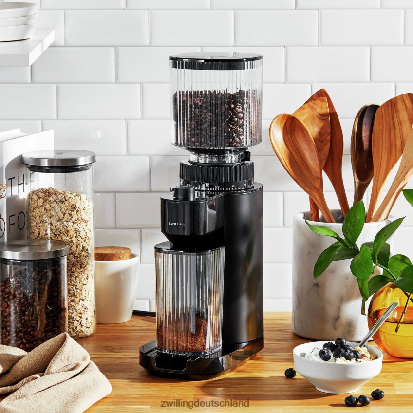 Küche Zwilling Enfinigy Kaffeemühle, schwarz matt 484N62554 - Zwilling Topfset