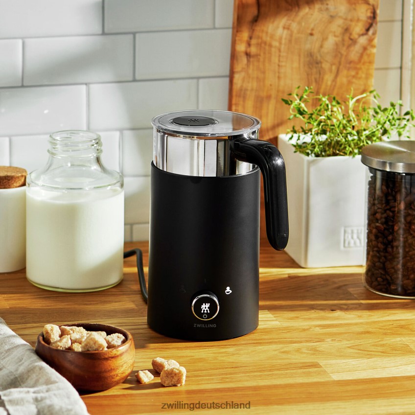 Küche Zwilling Enfinigy Milchaufschäumer, schwarz matt 484N62568 - Zwilling Deutschland