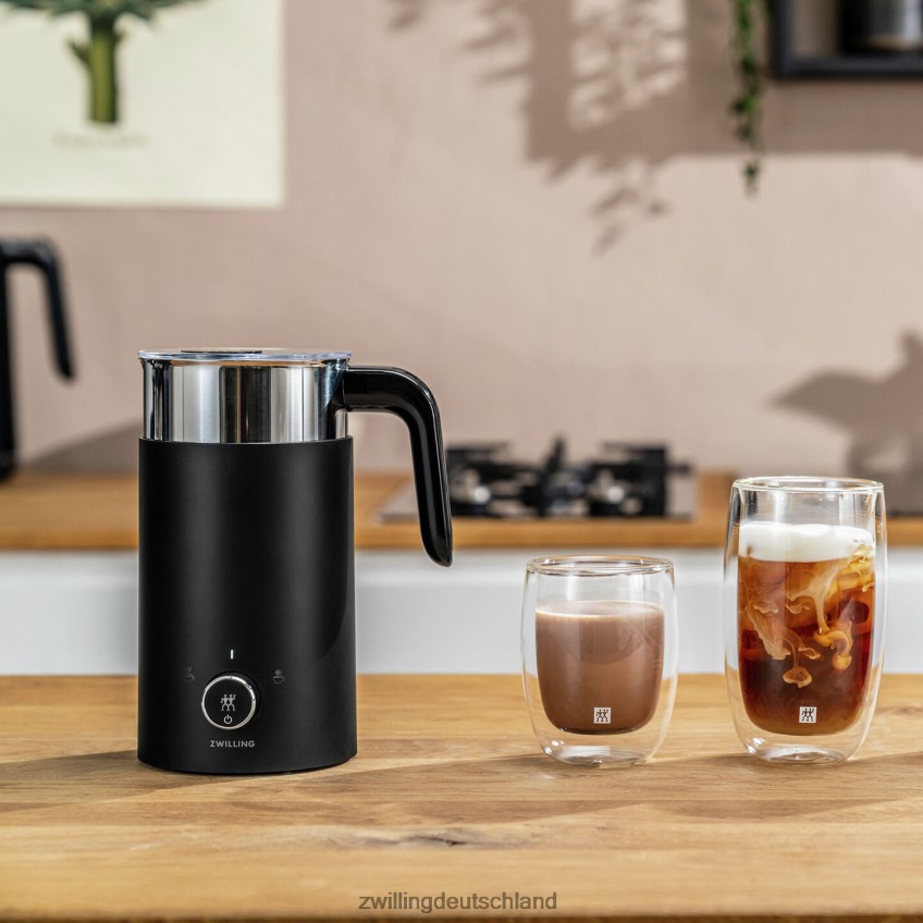 Küche Zwilling Enfinigy Milchaufschäumer, schwarz matt 484N62568 - Zwilling Deutschland